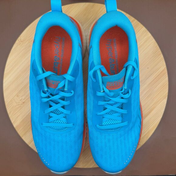 Skechers - Men's Go Run Maxroad 5 Blue/Orange Sz 9.5 - Picture 10 of 10